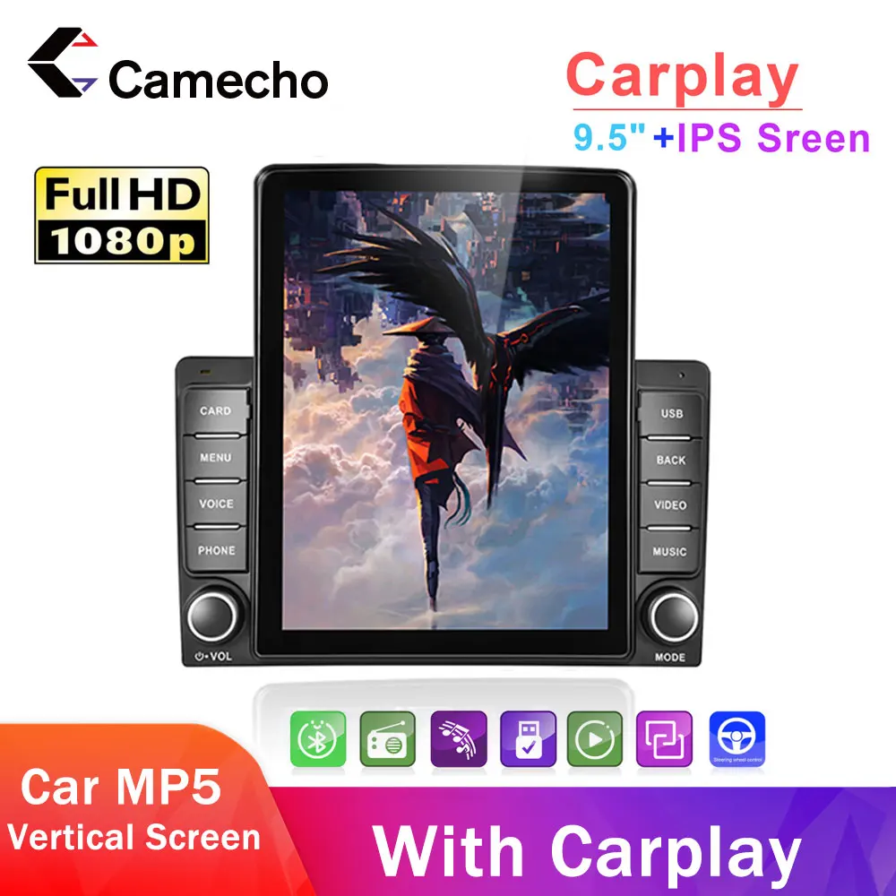 Camecho 2Din Car Stereo Radio 9.5