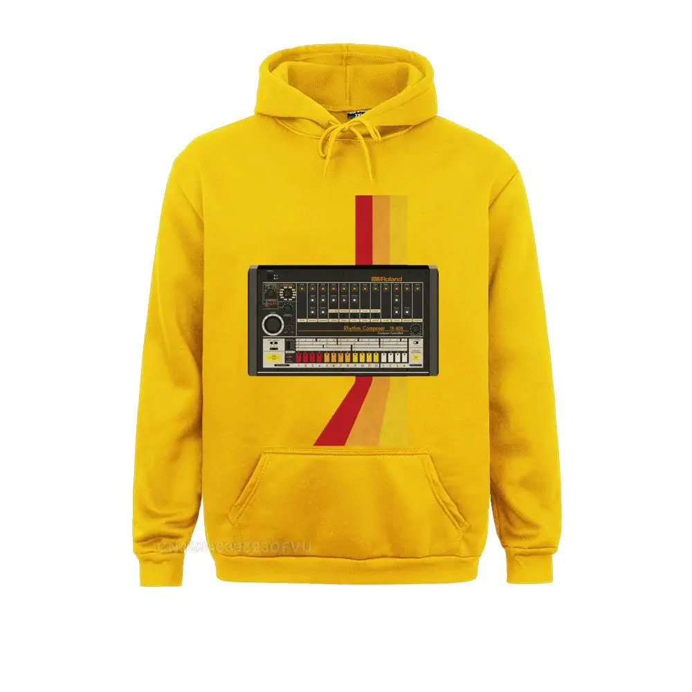 Tr-808 Korg Volca Hoodie Men Synthesizer Music Synth Electro Modular Techno Percent Cotton Crew Neck Kawaii Clothes