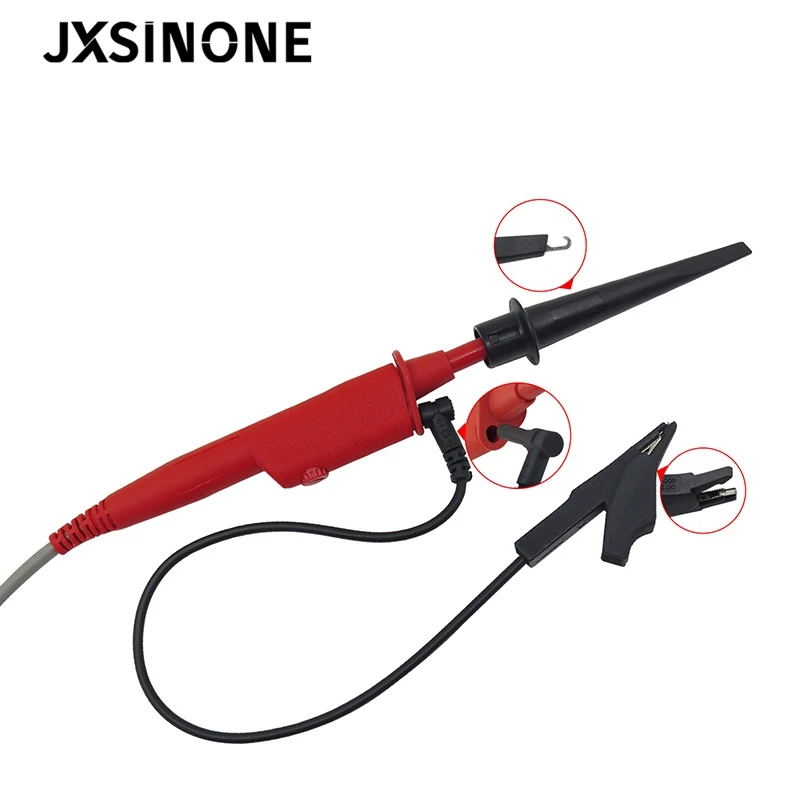 JXSINONE P2301C 1PCS Oscilloscope Probe 100:1 High Voltage Withstand 5KV 300MHz For Oscilloscope