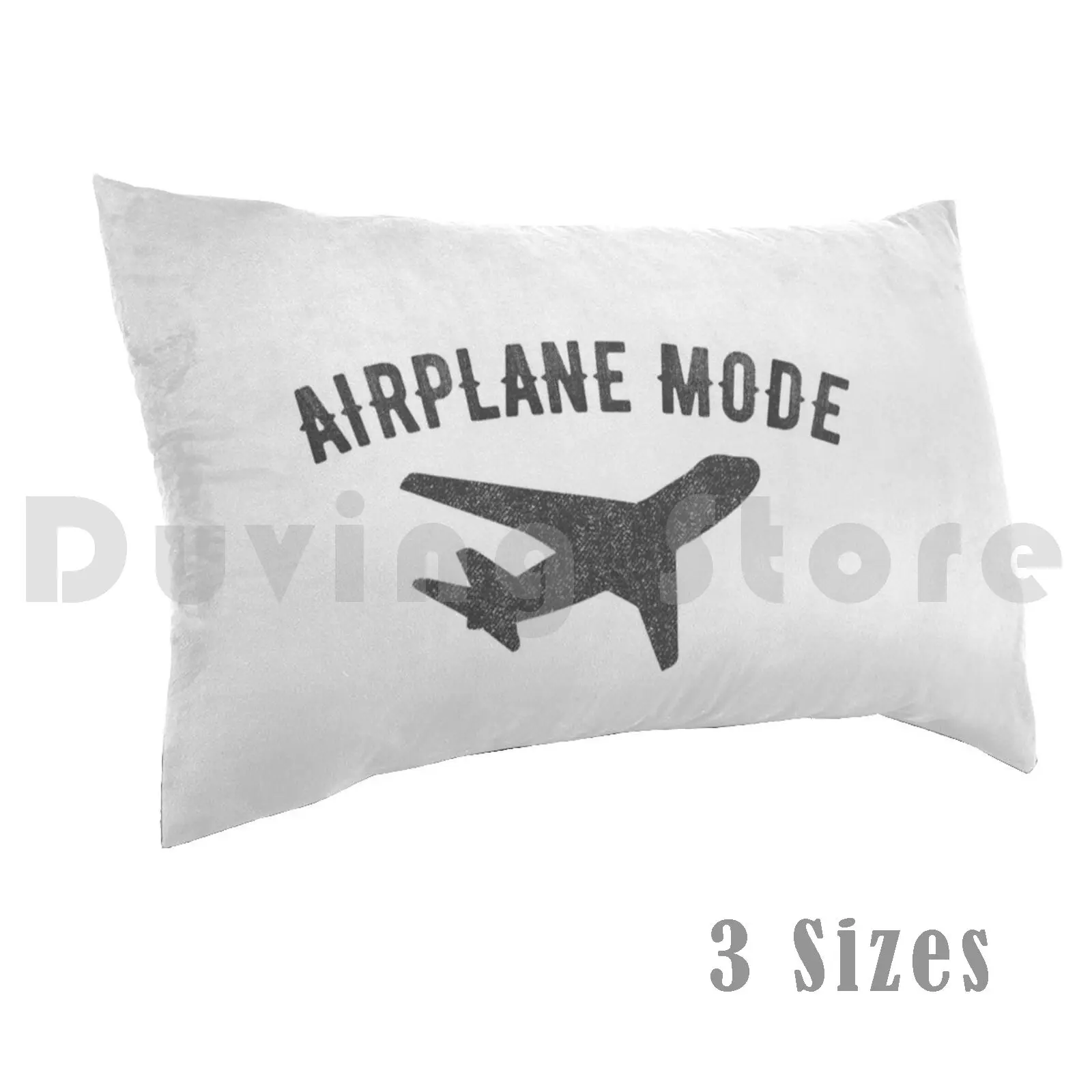 Airplane Mode Funny Traveling Design With Flying Plane Pillow Case Printed 35x50 Airplane Mode Traveling Love