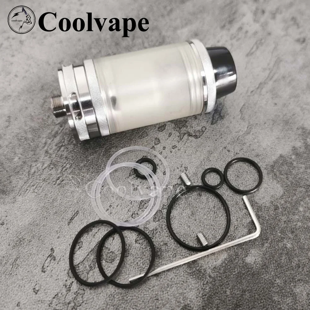wolfcoolvape TAIFUN GT4S RTA GTIV S RTA 23mm mtl dl rta atomizer vape 3.5ml vaporizer vs taifun gtr rta THC Tauren Max RDTA