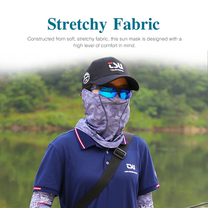 Tsurinoya Angel Mask – Careta solar UV transpirable para pesca deportiva - imagen 2