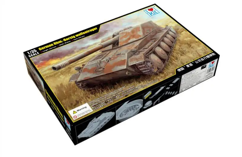 Trumpeter 63523 1/35 الألمانية Rhm-Borsig waffentrager أطقم منمذجة