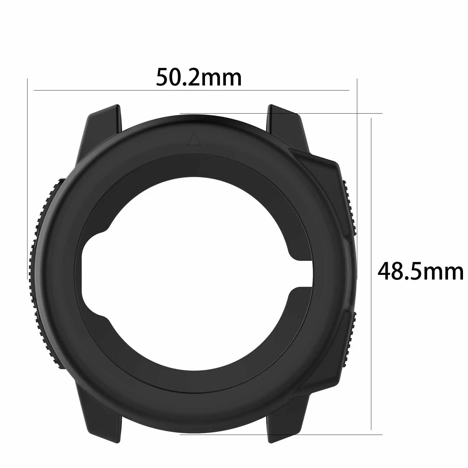 Silicone Silicone Watch Band Strap for Garmin Instinct Case TPU Soft Cover Screen Protector Shell