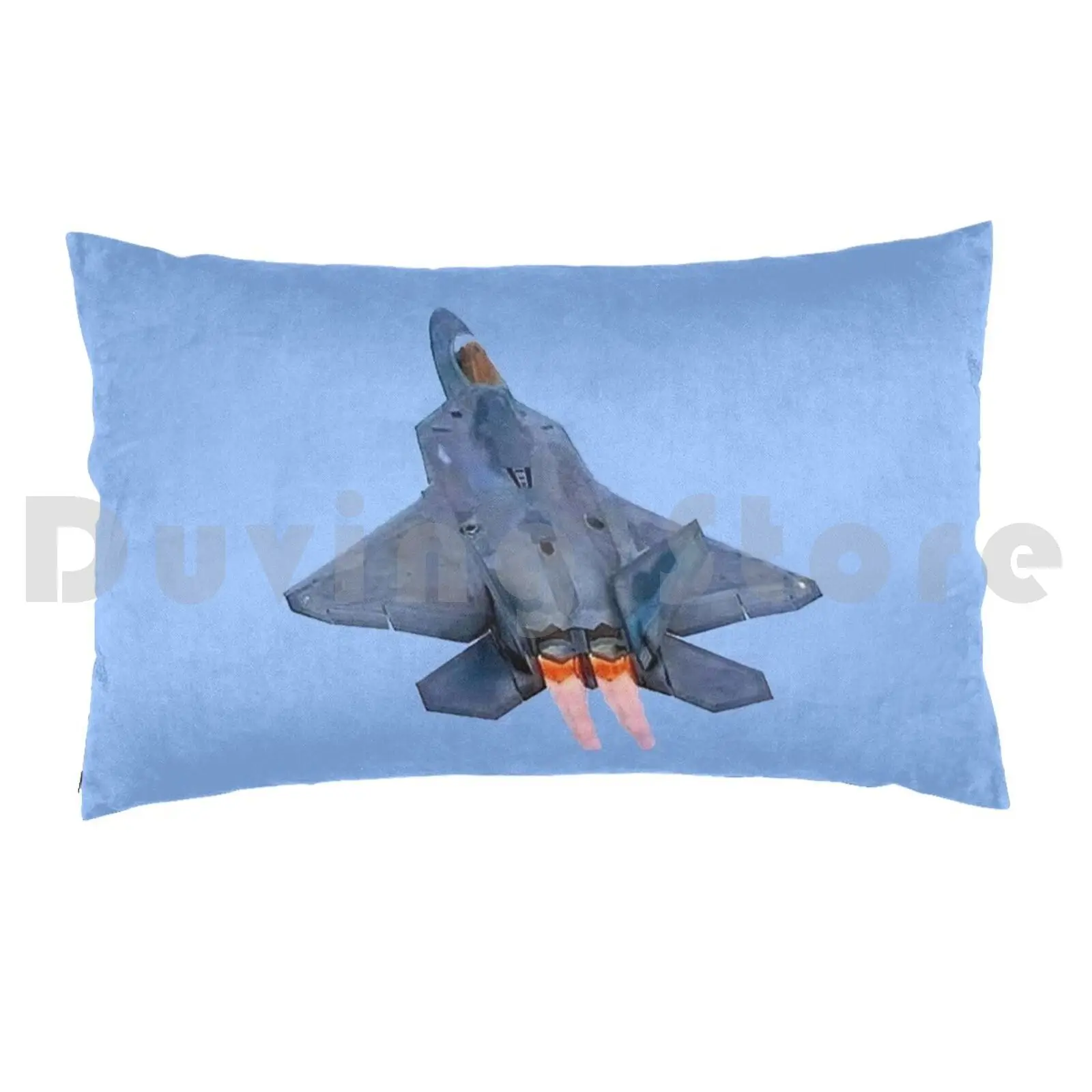 Raptor Jet Usaf Transparent Background Pillow Case DIY 50*70 Usaf Military Jet Fighter Dogfight Iraq Iran Middle East