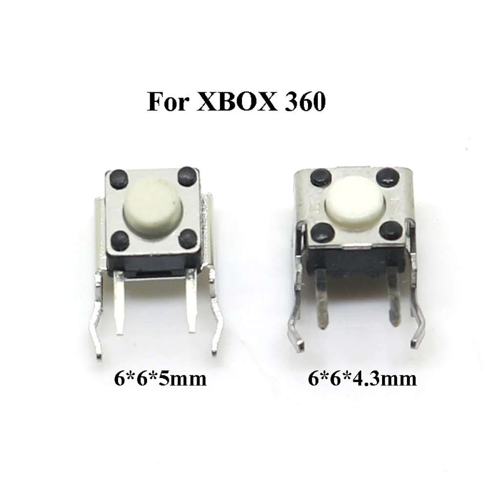 YuXi Replacement Repair Parts FOR a-l-p-s LT/RT/LB /RB Button Trigger Switch for Xbox 360 wired / wireless Controller