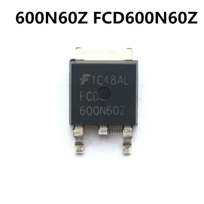 Original new 5pcs/ 600N60Z FCD600N60Z 7.4A/600V TO-252