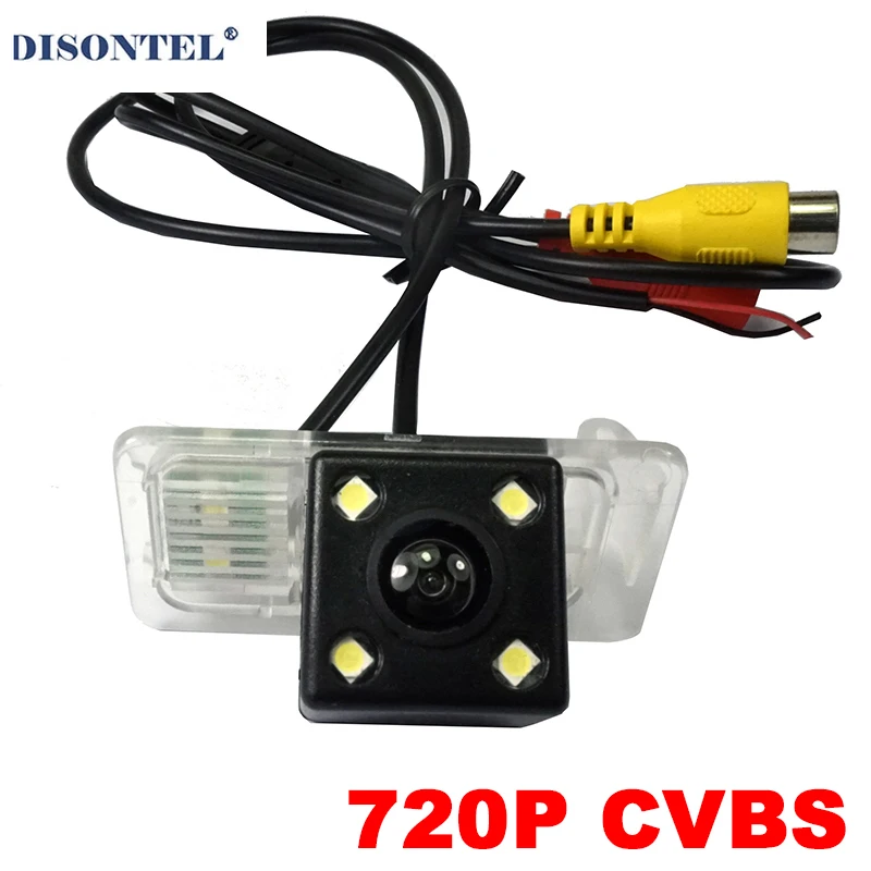 720P 4LED Night Vision Car Rear view Backup camera For Great Wall Haval F7X F7 2019 2020 Waterproof License Plate Camera