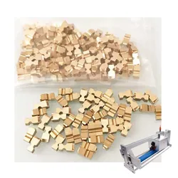 brass 3*3.5*6.8mm alphabet letters to print date number for stamp(0-9 each one 6pcs,EXPLOTMFG each one 2pcs, symbols 6pcs)