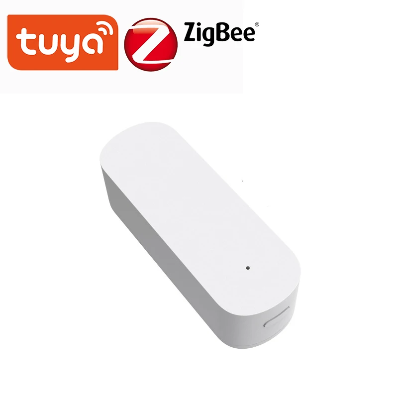 Tuya Zigbee Small Smart vibration sensor motion vibration sensor detection alarm monitor smart home connection tuya gateway use