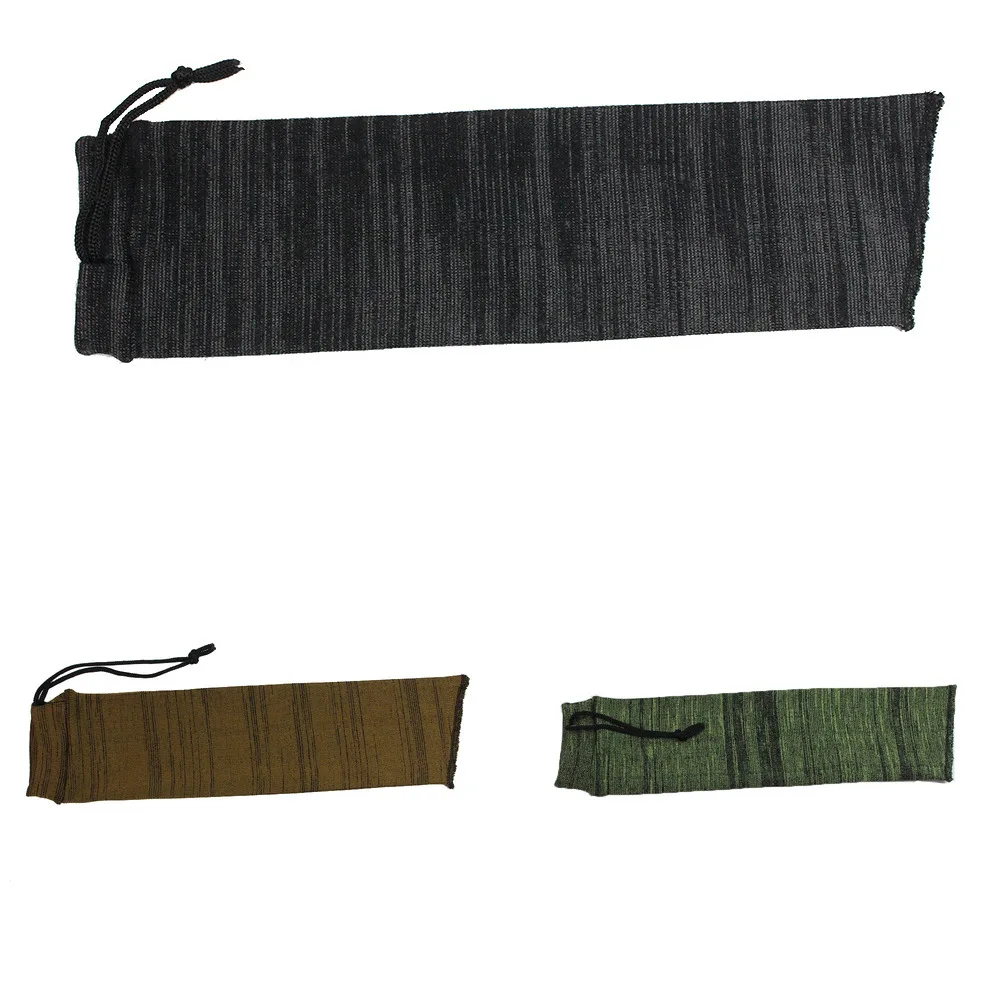 Outdoor Hunting dust-proof gun cover gun storage bag knitted dust-proof protective cover short gun socks