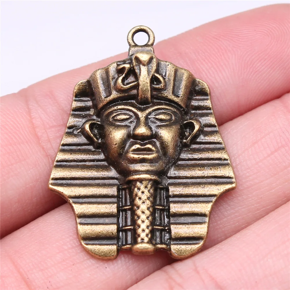 5pcs Mysterious Africa Ancient Egypt Pendant Charms The Eye Of Horus Egyptian Pharaoh Charms For Keychain Making Necklace Making