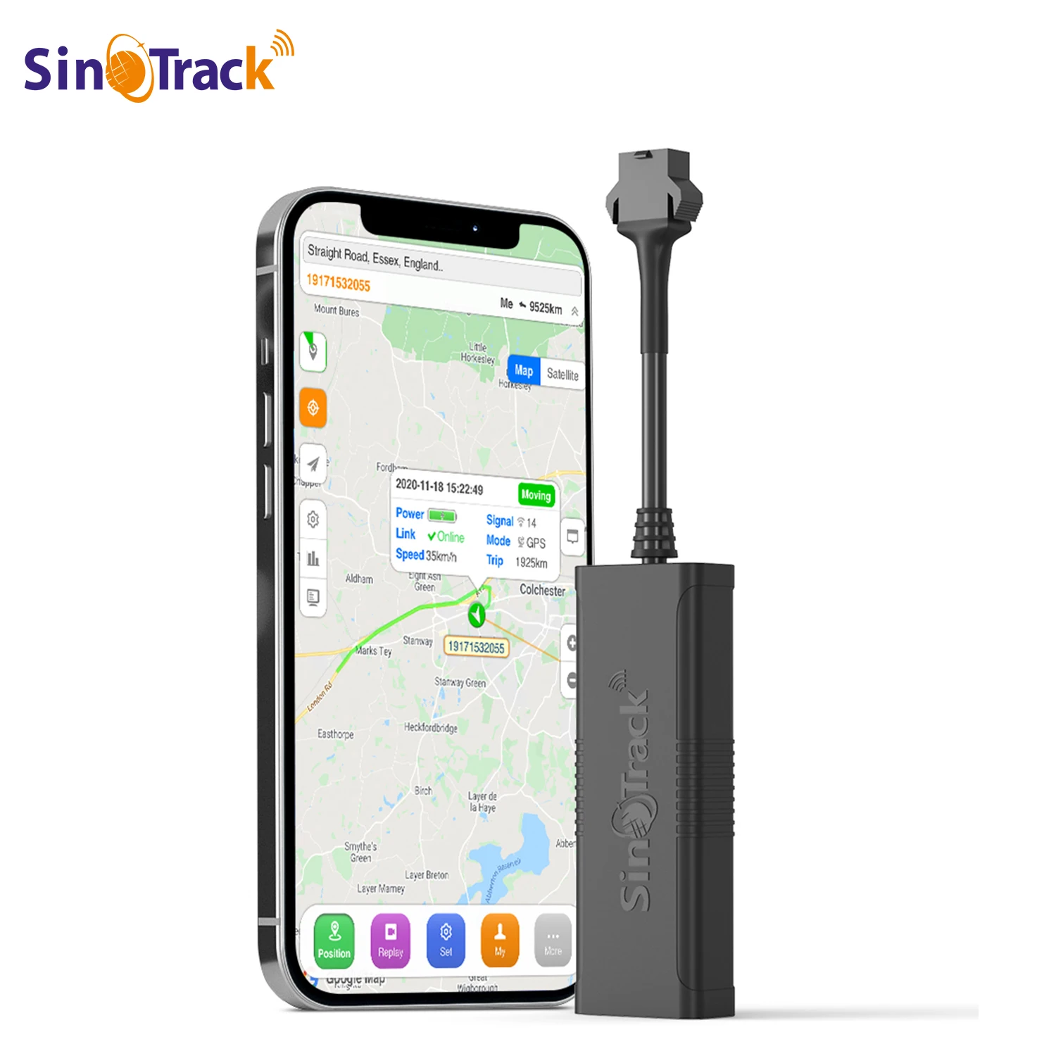 Mini rastreador de vehículos GPS ST-901M, dispositivo de seguimiento GSM, coche y motocicleta, control remoto con app de sistema, monitoreo en tiempo real