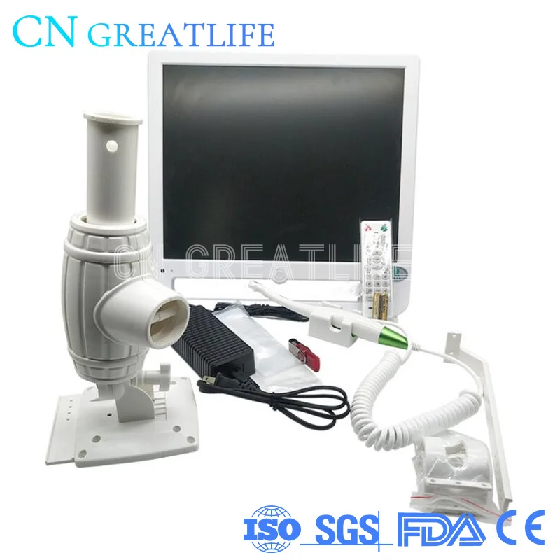 Dental Chair 8g USB 17inch LCD Monitor 10 Million Pixels Intra Oral Camera Dental Camera Intraoral Wifi Dental Wireless