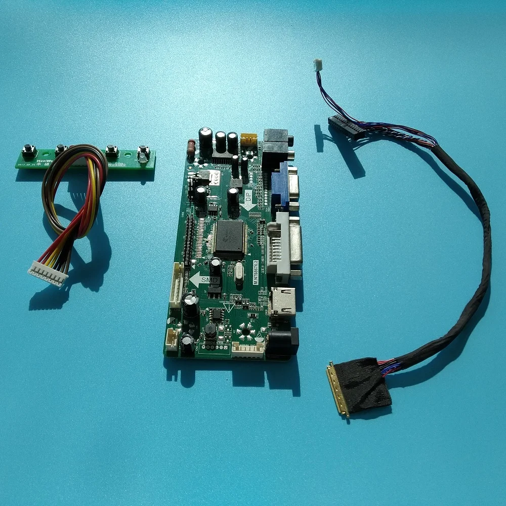 

Комплект для B089AW01 V.3 M.NT68676, экран VGA, 40pin, плата контроллера LVDS, панель, монитор, фотография, ЖК-дисплей, совместимый с HDMI DVI 8,9 "1024X600