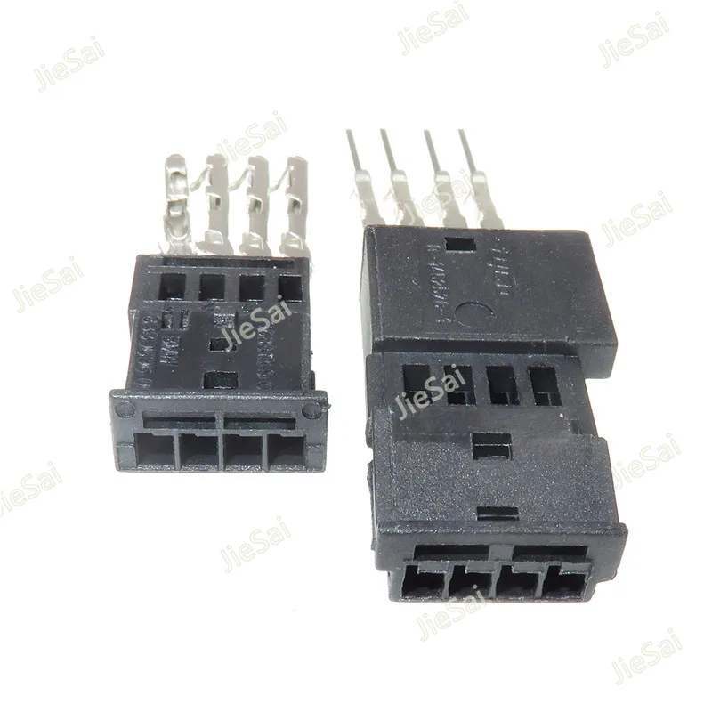 4 Pin 0-1452576-1 968813-1 Central Locking Plug Atmosphere Light Connector Female Male For BMW MG7