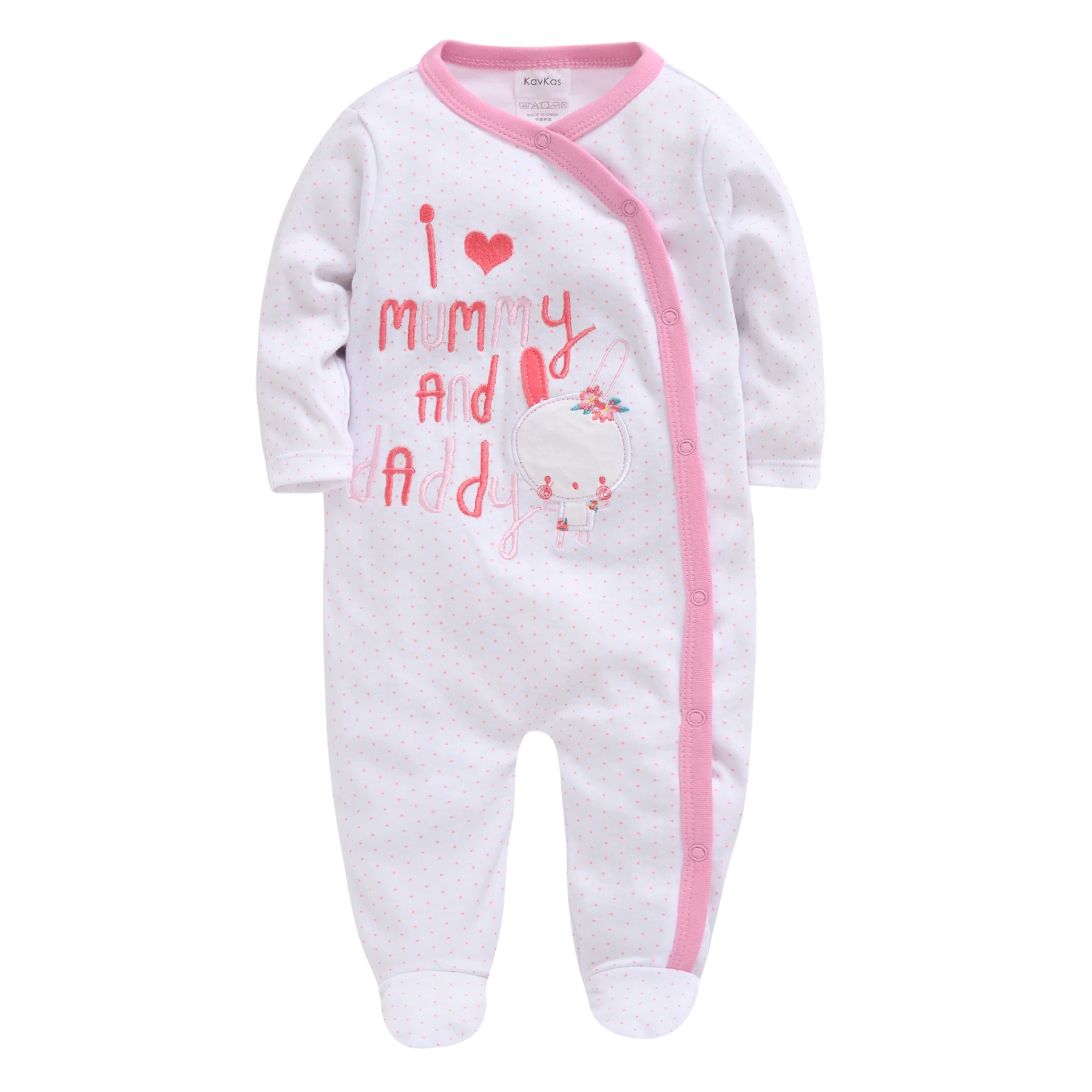 

2019 0-12M Newborn Baby Girl Clothes Cute Cartoon Printed Infant Baby Rompers Jumpsuit Fashion New Toddler Baby Outfits Clothes