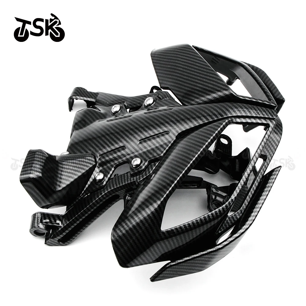 Shell Headlight Hhield Bracket Hood Motorcycle For YAMAHA MT09 MT 09 FZ 09 FZ-09  2017 2018 2019 Carbon Fiber Printing