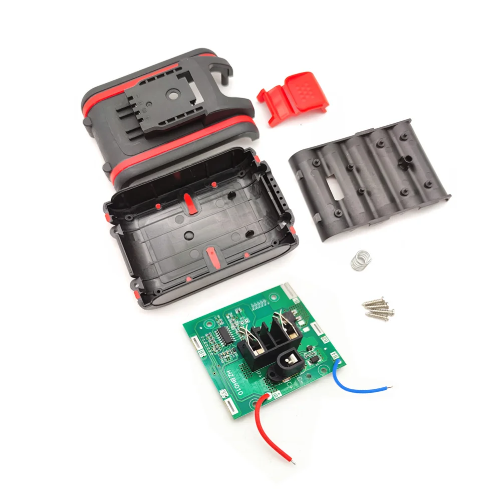 21v bezprzewodowy wkrętak elektryczny Mini wiertarka obudowa baterii 18V elektronarzędzia 18650 Box z małym 5S BMS Pcb