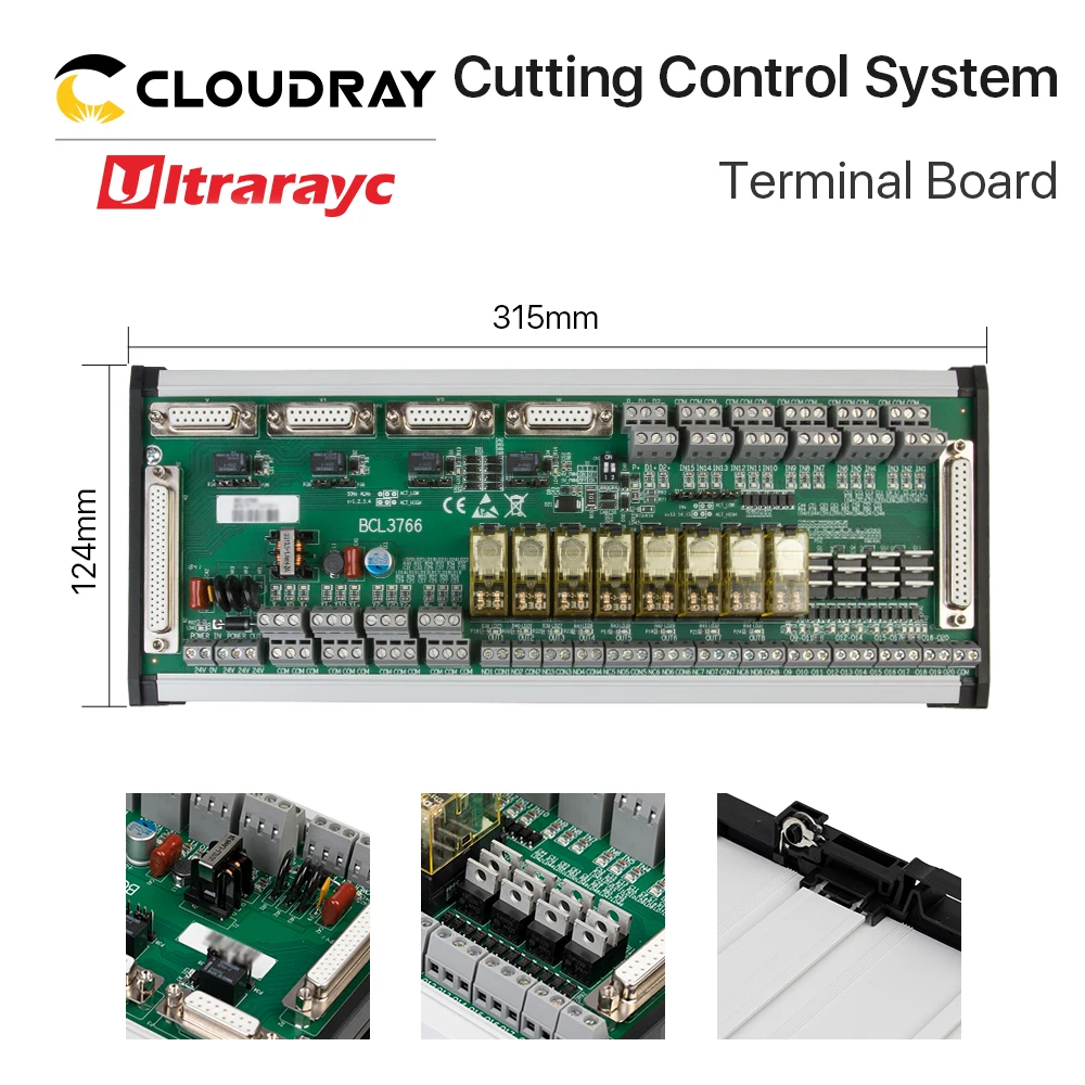 Ultrarayc Friendess Fiber Cutting System Bochu FSCUT2000C Cypcut BCS100 BMC1604 FSCUT2000 for 0-6kW Laser Cutter