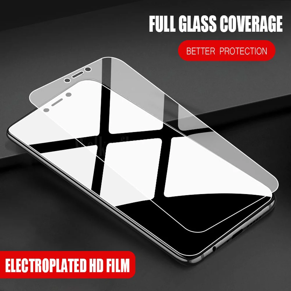 3/2/1Pcs 9H for huawei Y7 Y6 prime pro 2018 2019 tempered glass protective film phone screen protector on the glass smartphone