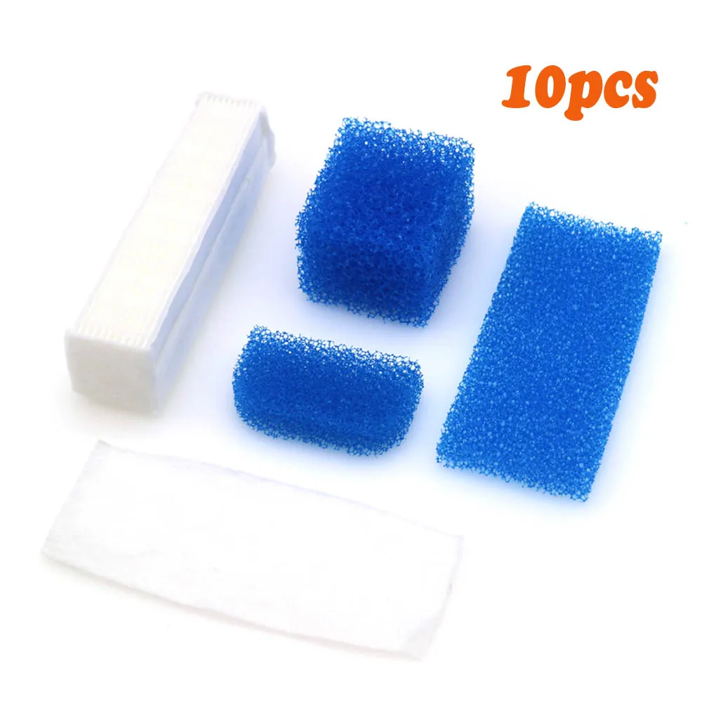 10pcs/2set Filters for Thomas Twin Genius Kit Hepa Filter for Thomas 787203 Aquafilter Genius Aquafilter Filters