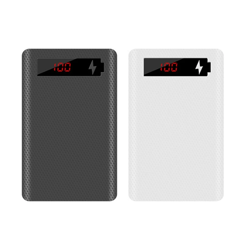 L5 LCD Display DIY 5x18650 Battery Case Power Bank Shell Portable External Box Without Battery Powerbank Protector