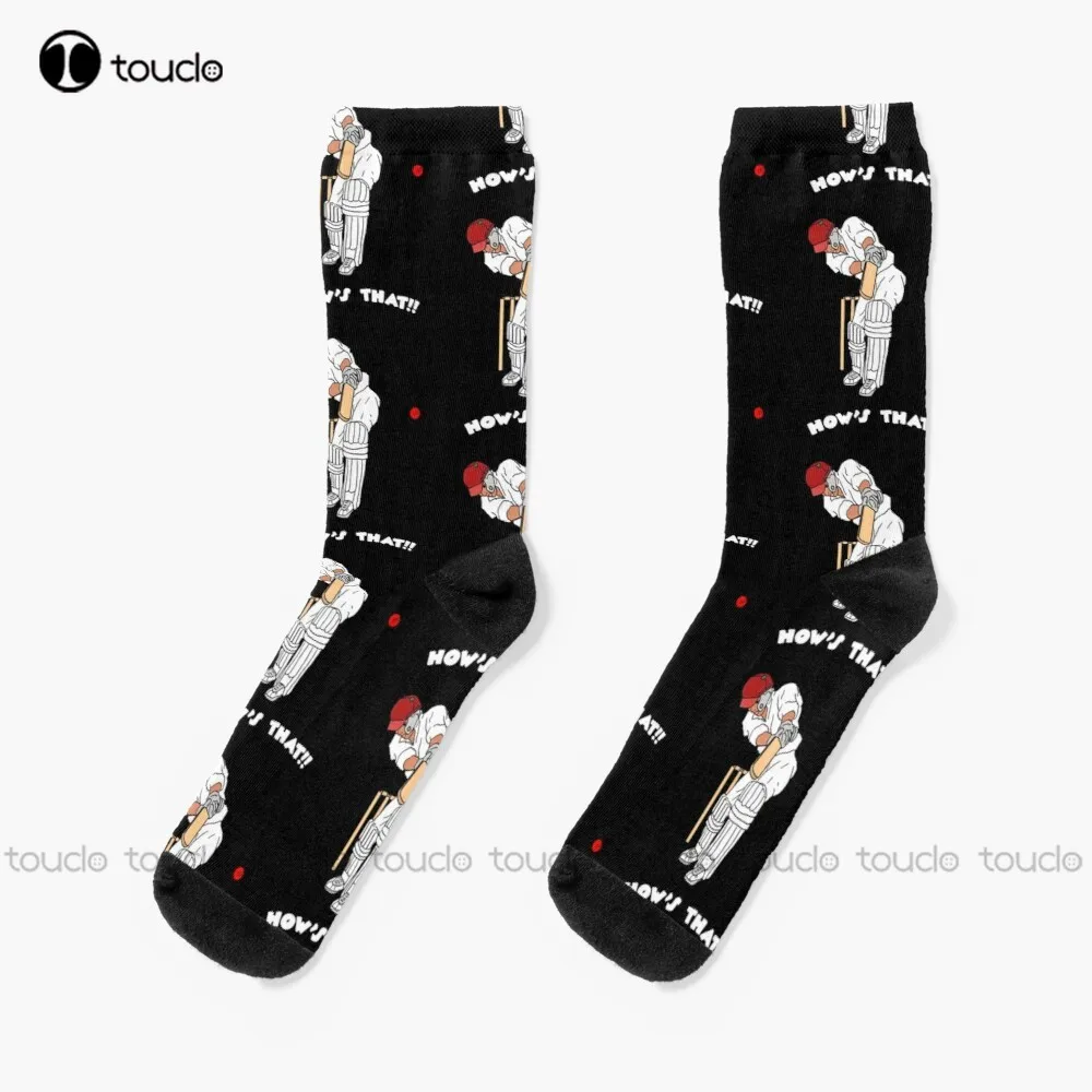 Cricket Lovers Gifts How'S That!! Why Do Most People Like Cricket? Socks Mens Socks Size Christmas New Year Gift Hd High Quality