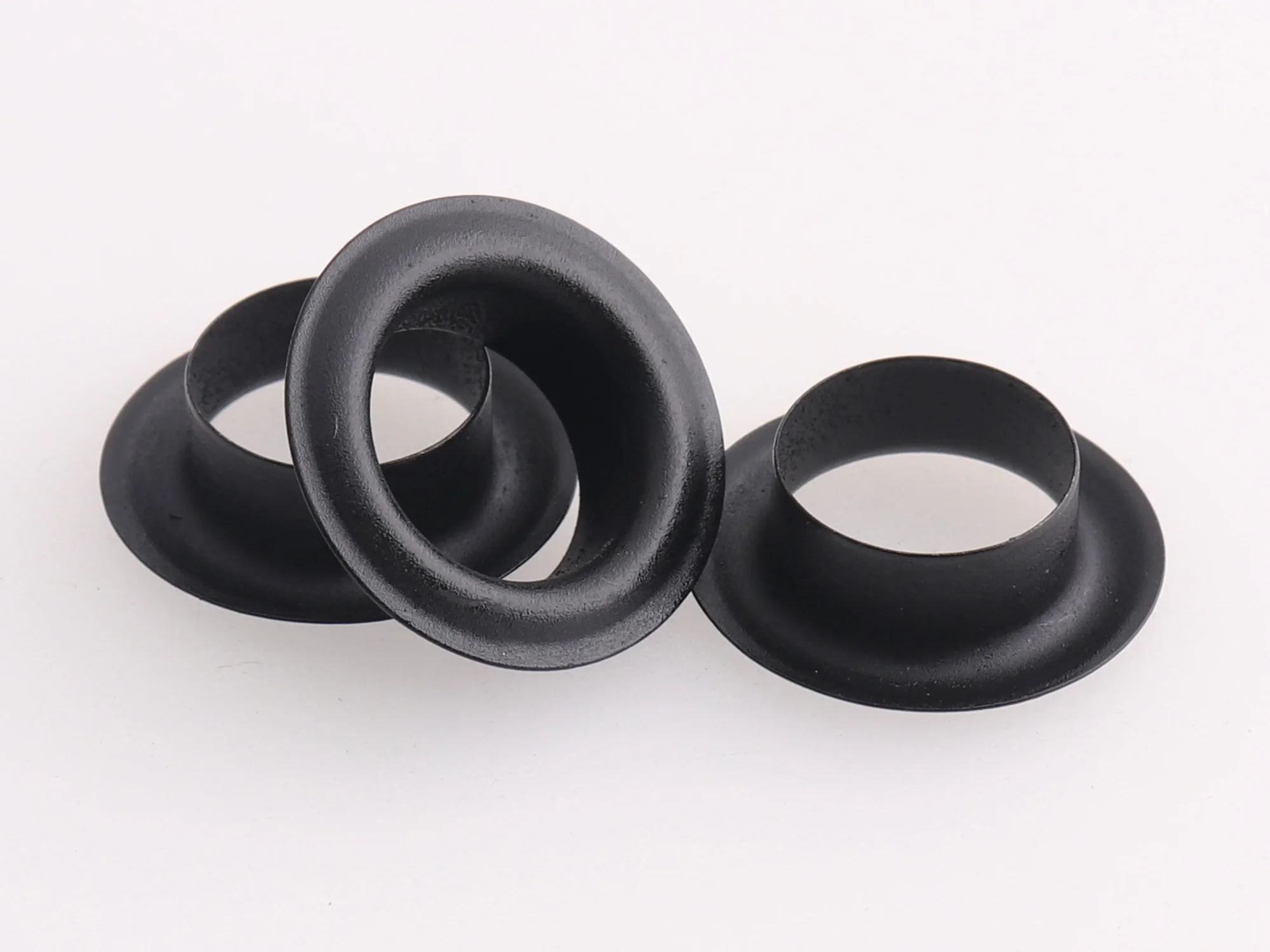 Black Eyelets Grommets 10mm(hole) Round Grommet Eyelets for Sewing Garment Leathercraft Canvas Accessories