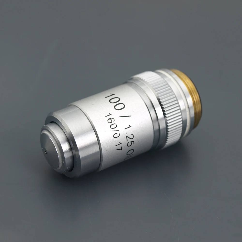 4X 10X 20X 40X 60X 100X High Quality Microscope Objective Lens Achromatic Objective Laboratory Biological Microscope parts