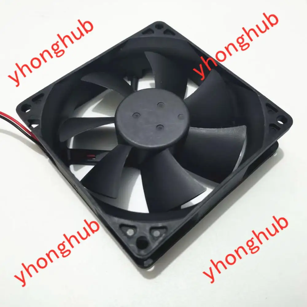 TOYON TD9025LS DC 12V 0.16A 90x90x25mm 2-Wire Server Cooling Fan