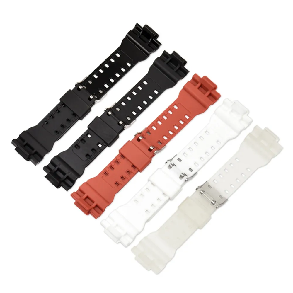 Silicone Watch Band for Casio G-Shock GA-100/110/120/150/200/300 400 700 GD-100/110/120 G-8900 GLS-100 Sport Strap Bracelet