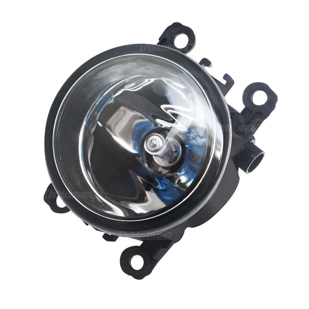 Buildreamen2 2 X Halogen Fog Light For Fiat 500 Panda Punto Evo Sedici 55W 100W Car Front Bumper Fog Lamp Warm White Yellow 12V