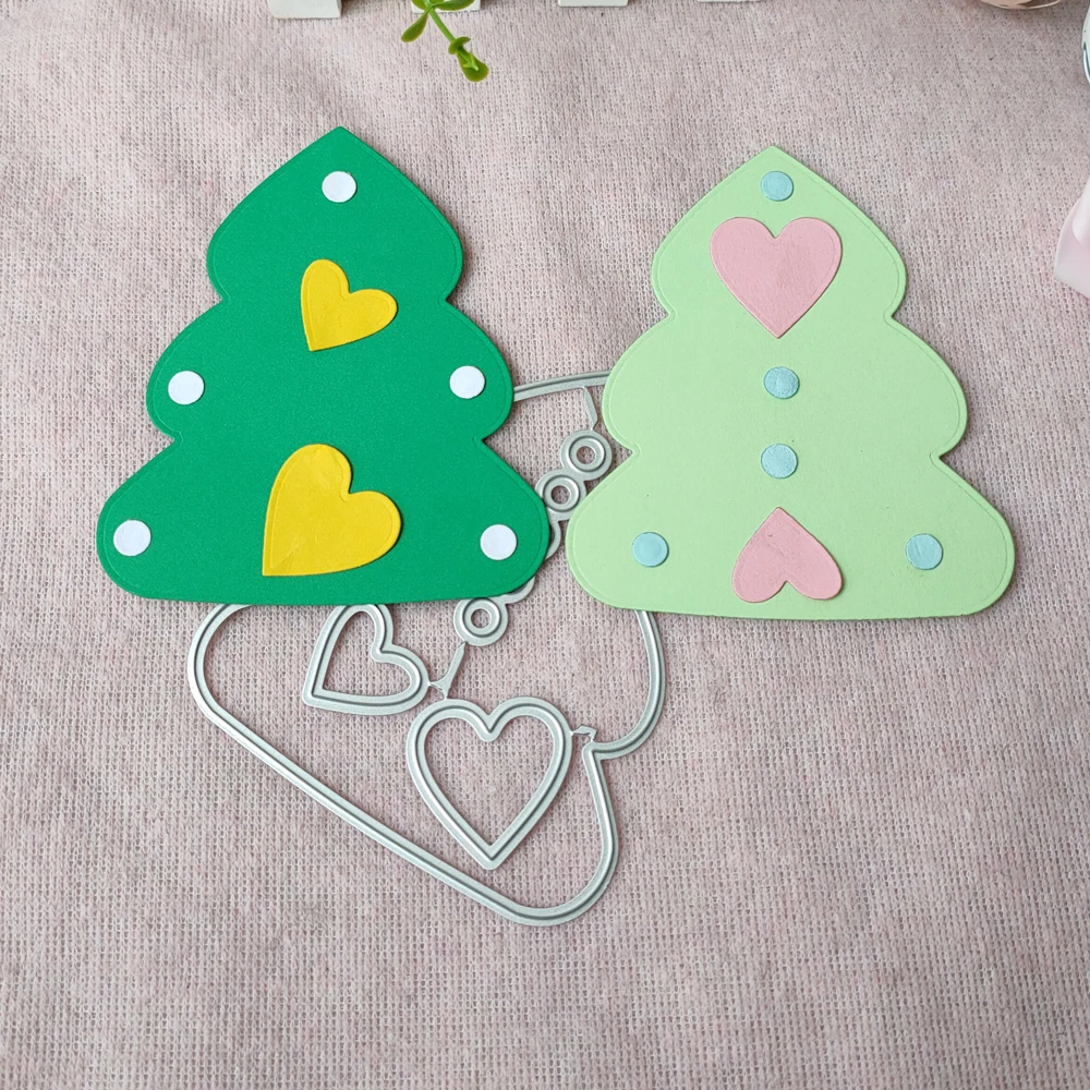 The new Christmas tree metal cutting dies template for DIY scrapbook decoration DIY paper embossed card