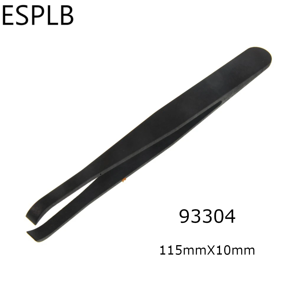 ESPLB 8 قطعة/المجموعة/المجموعة ملاقط بلاستيكية مضادة للكهرباء الساكنة ESD ملقط مستقيم منحني إلكتروني PCB إصلاح الأدوات اليدوية الملقط