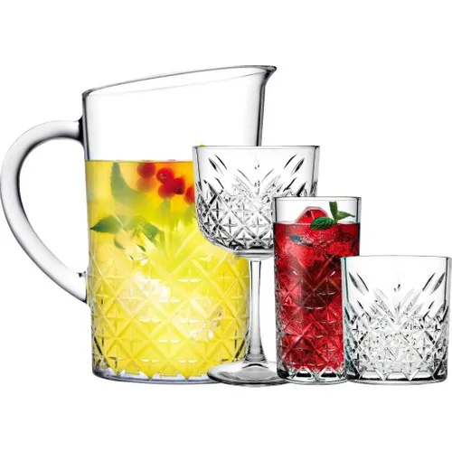 Pasabahce Timeless-13 Piece Glass Dowry Set