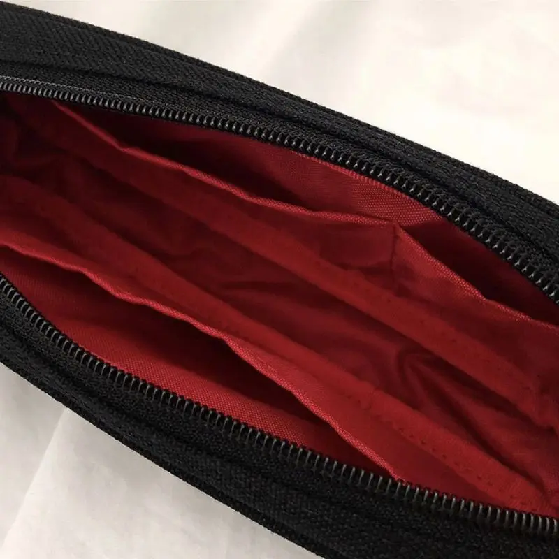 Tas Pensil Kanvas Bordir Beruang Lucu Kotak Pena Hadiah Anak-anak Dompet Alat Tulis Kosmetik Perlengkapan Kantor Sekolah