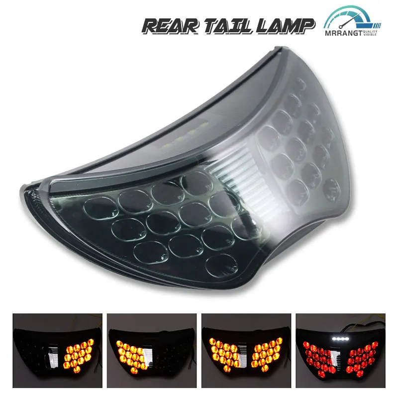 Motorcycle LED Rear Turn Signal Tail Stop Light Lamps Integrated For Honda CBR 600 CBR600 F4 1999 2000 99 00 F4I 2004 2005 2006