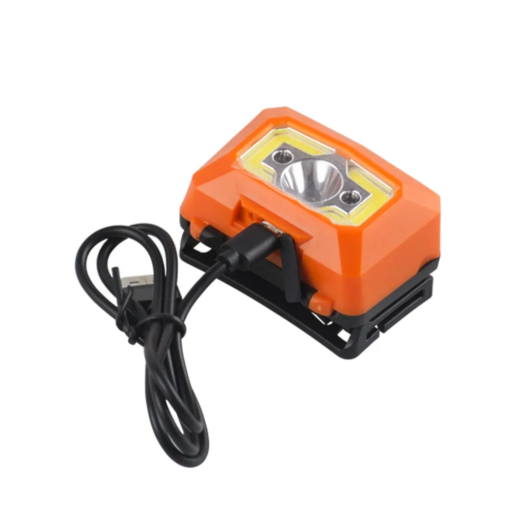 USB Lade Induktion led Kopf licht 5 Modi Laufen Motion Sensor LED Scheinwerfer