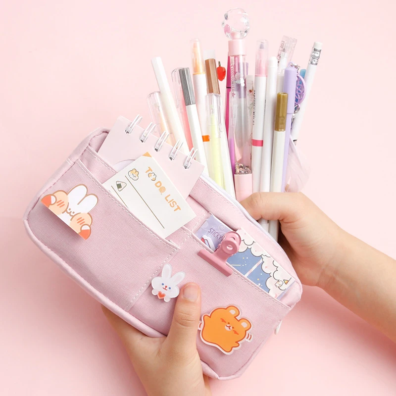 Trousse à Crayons Mignonne pour Fille, Fournitures de Rentrée Sв, 2020