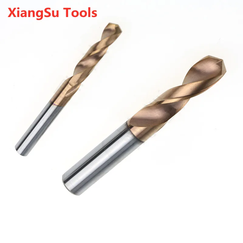 D8.1 to D10mm HRC55 Carbide Twist Drill Bit Tungsten 2 Flutes Grade CNC Machine for Matel Working Cutting Tools