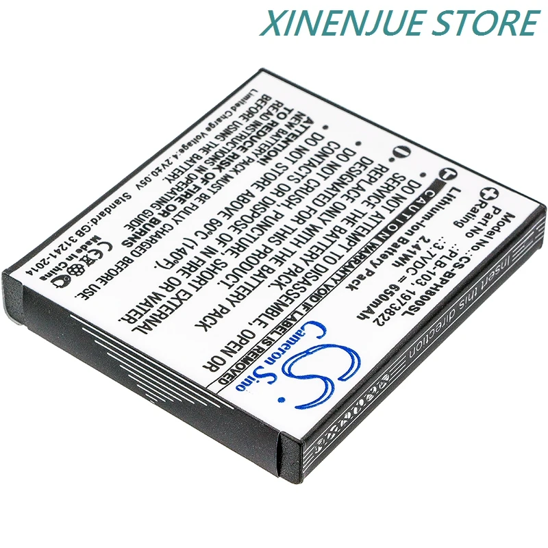 ワイヤレスヘッドセットのバッテリー3.7v/650mah 1973822、PLB-103