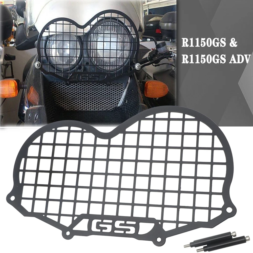 

For BMW R1150GS & ADVENTURE 1999-2004 R 1150 GS 1150GS ADV Motorcycle Accessories Headlamp Headlight Guard Protector Grill Cover