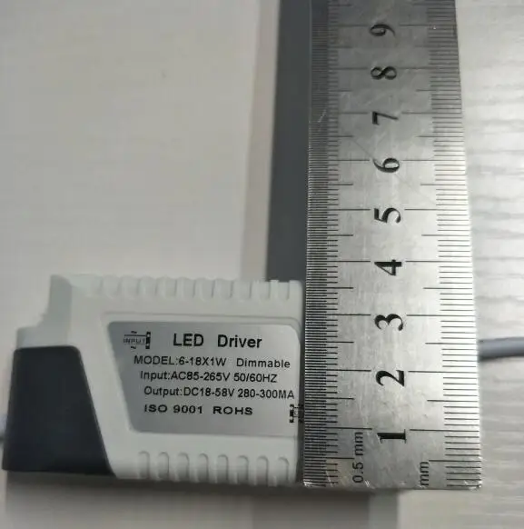 Imagem -04 - Corrente Constante Escurecimento Regulável Led Driver Dc12v50v 300ma para Luz Led de Alta Potência 618 x 1w 6w 10w 12w 18w