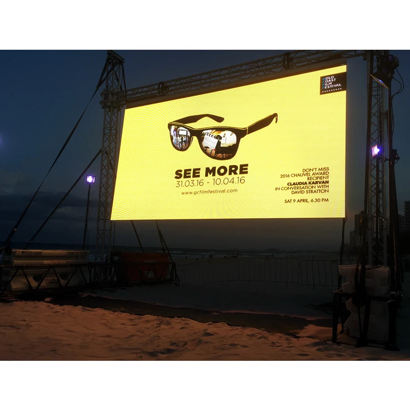 

Outdoor Waterproof LED Digital Sign P3.9 P4.81 500x1000mm Screen LED Display Panel Rental