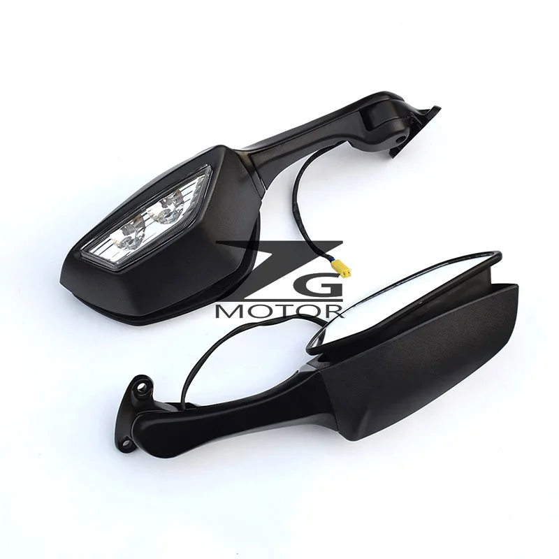 

Rearview Turn Signal Rear View Side Mirrors Fit For KAWASAKI NINJA ZX10R ZX-10R 2011 2012 2013 2014 2015 2016 11 12 13 14 15 16