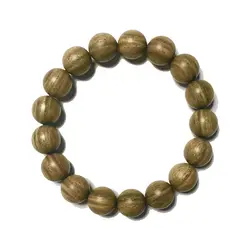 Natural Green Sandalwood Bracelets for Man 10/12/15mm Fragrant Verawood Bracelets for Man BRO998