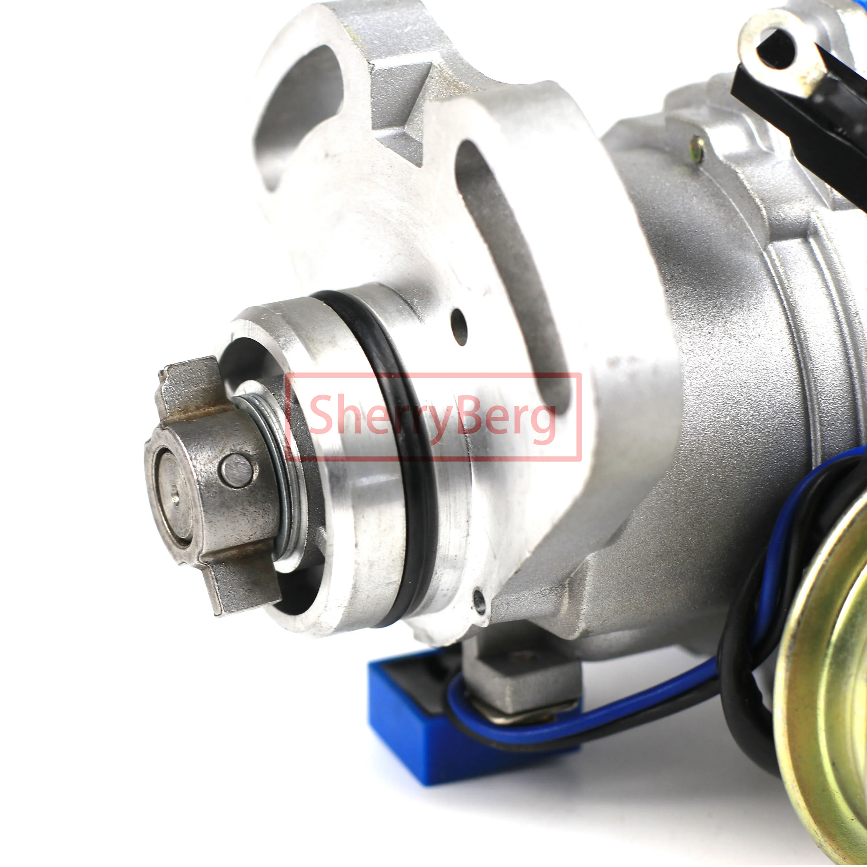 SherryBerg 新しいディストリビューター Kia Pride Mazda Kk150-18-200a マツダ B3 1.3 1.6 フォード レーザー 1.3 12N.011/021.093 ブルー キャップ