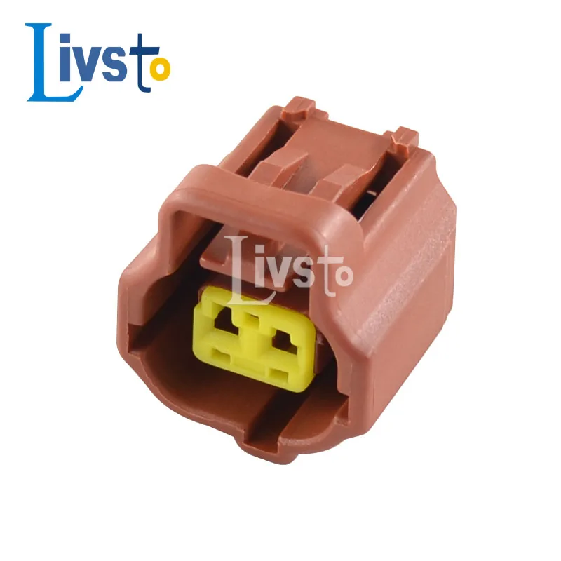 5 conjuntos de soquete tyco de 2 pinos, conector de cabo à prova d'água, plugue de 1.8mm para toyota camry corolla sensor de temperatura da água 178390 -3