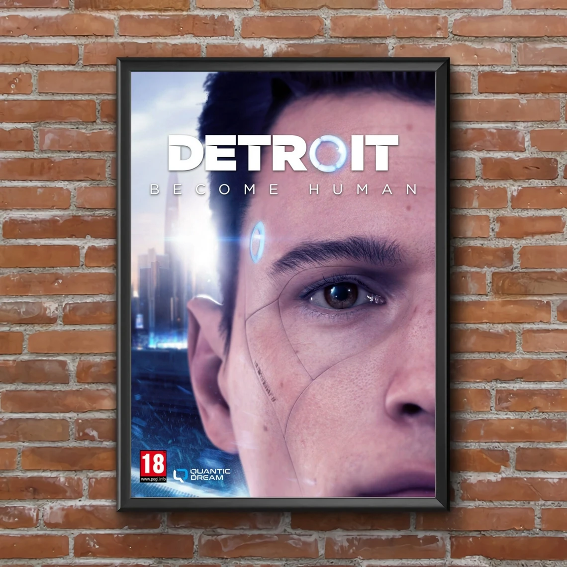 Detroit Become Human Game Poster Home Wall Painting Decoration (No Frame)